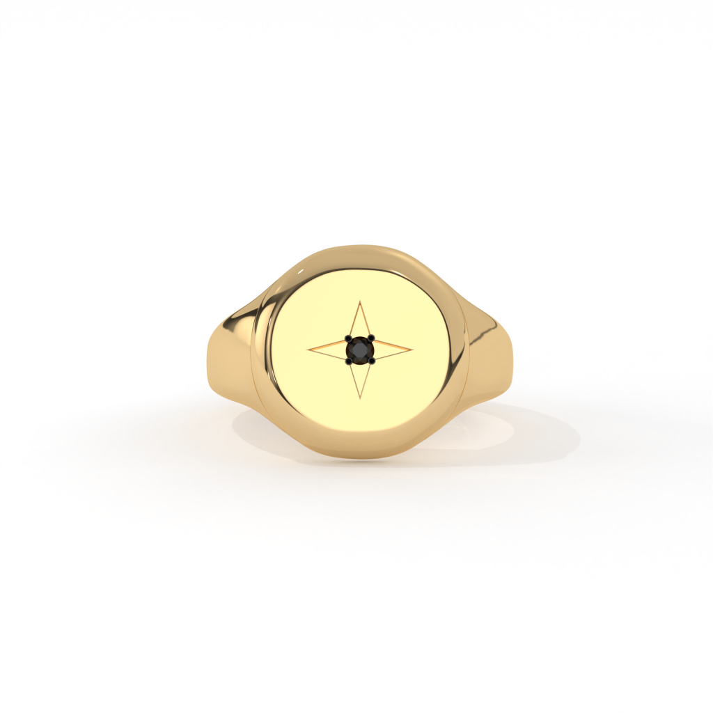 Star Signet Ring