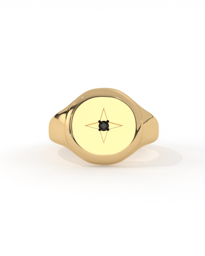 Star Signet Ring