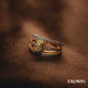 Golden Horizon Fancy Yellow Diamond Ring