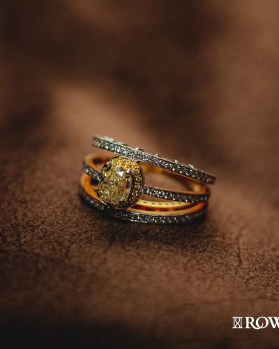 Golden Horizon Fancy Yellow Diamond Ring