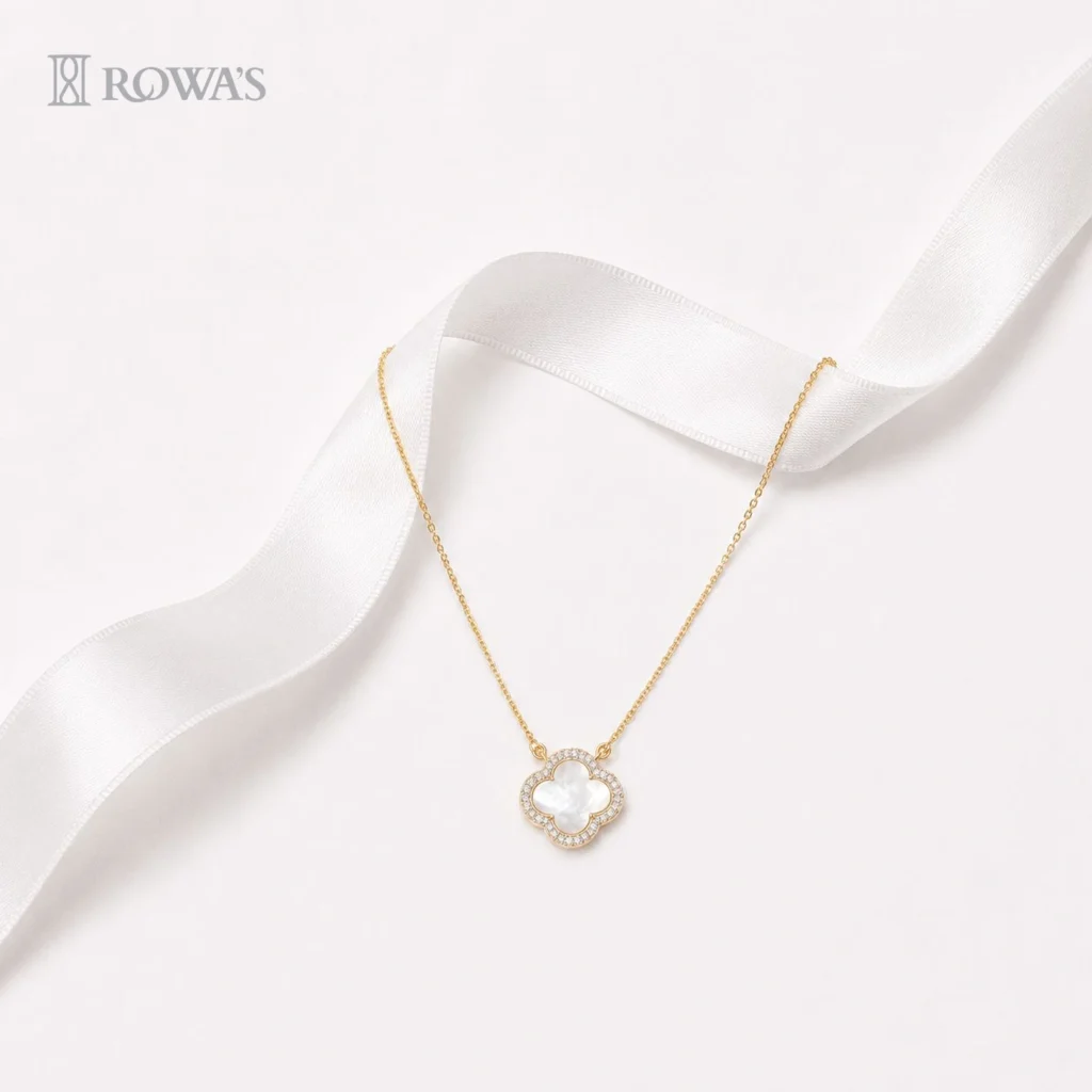Ethereal Bloom Diamond Pendant with Chain