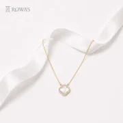 Ethereal Bloom Diamond Pendant with Chain