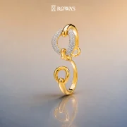 Executive Elegance Two Finger Diamond Ring