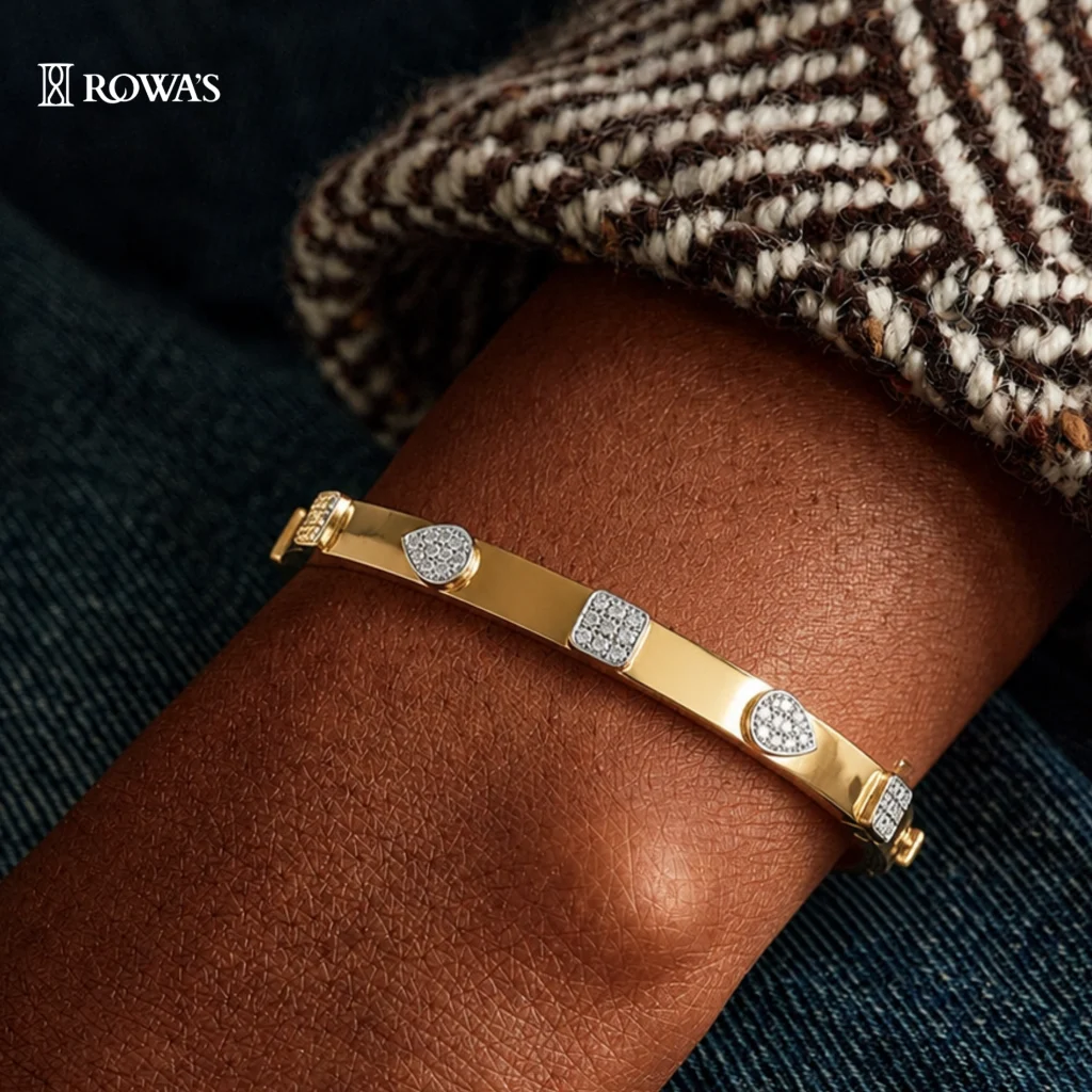 Fancy Shapes Diamond Bangle