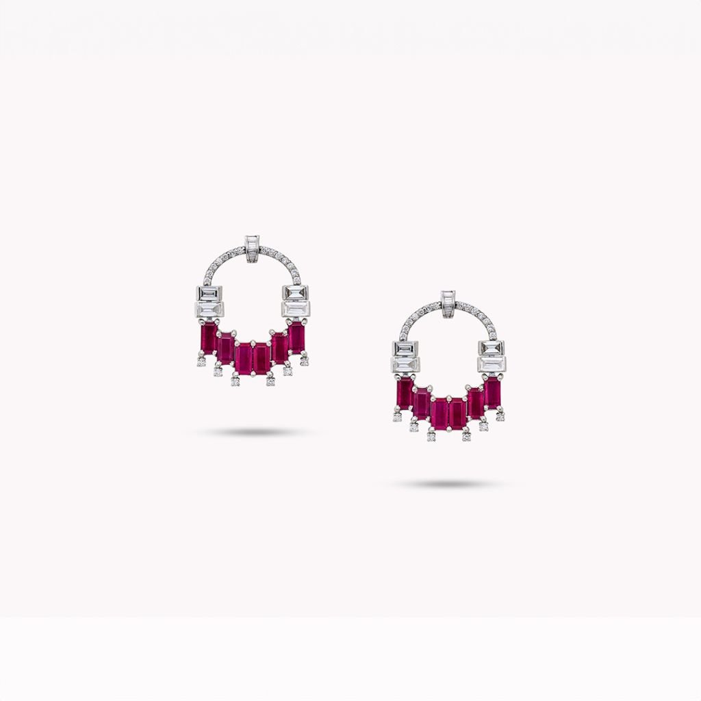 Contemporary Ruby Elegance