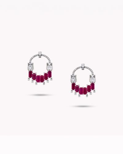 Contemporary Ruby Elegance