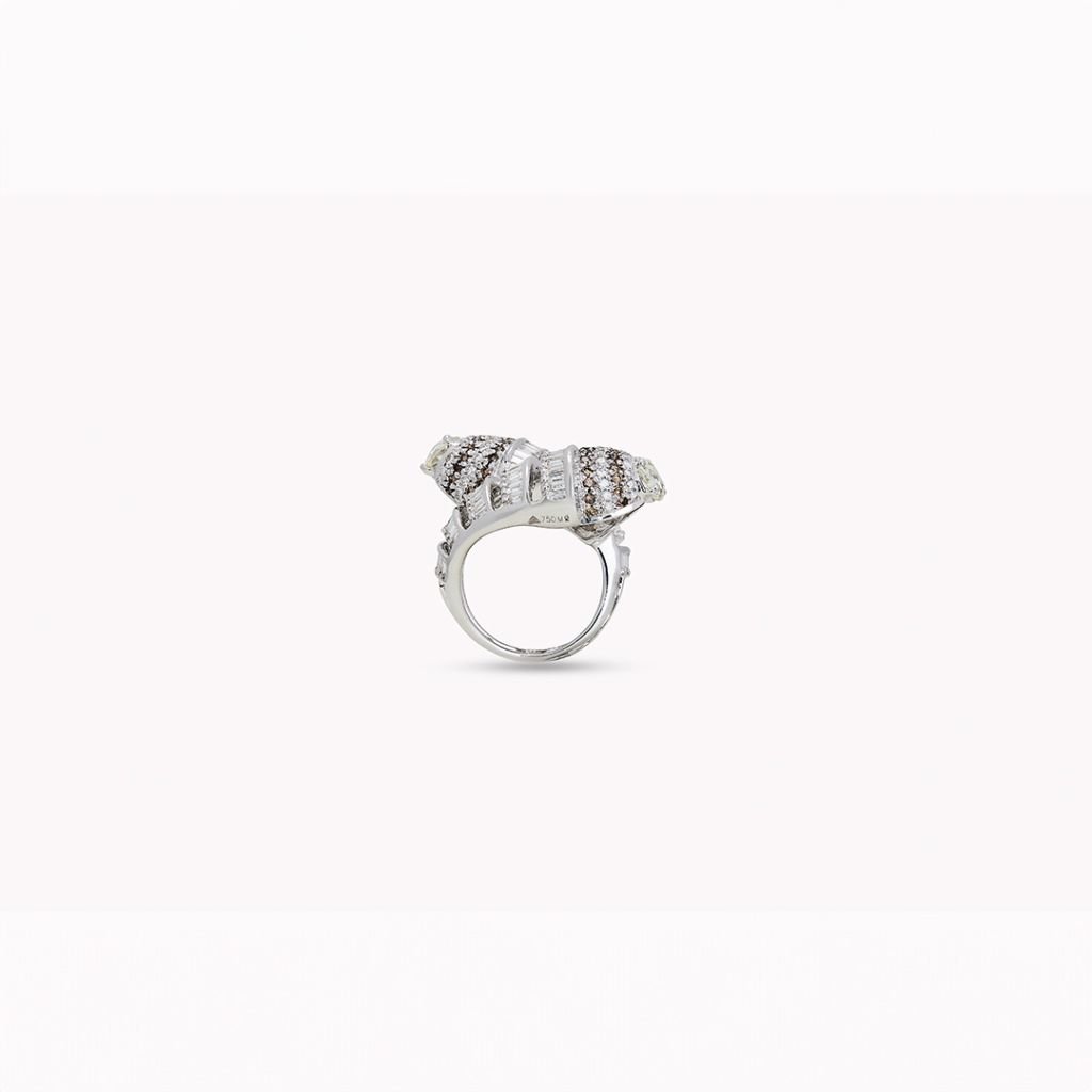 Modern Majesty Solitaire Rosecut Diamond Ring