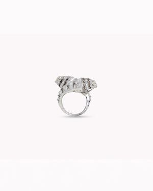 Modern Majesty Solitaire Rosecut Diamond Ring