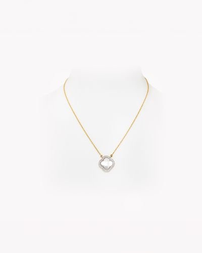 Ethereal Bloom Diamond Pendant with Chain