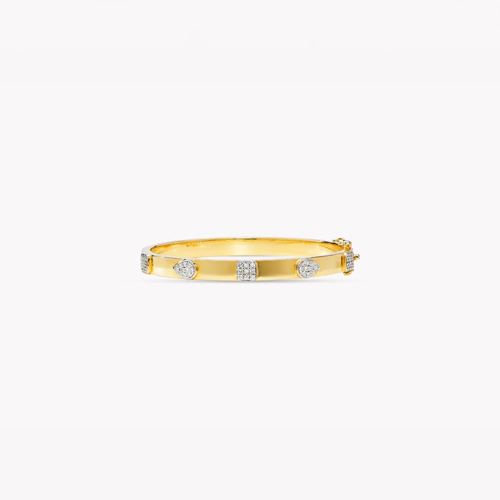 Fancy Shapes Diamond Bangle