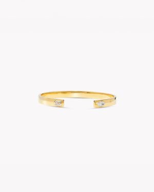 Twin Sparkle Diamond Minimalist Bracelet