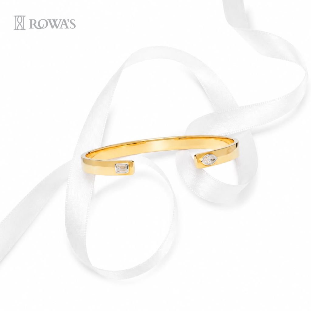 Twin Sparkle Diamond Minimalist Bracelet