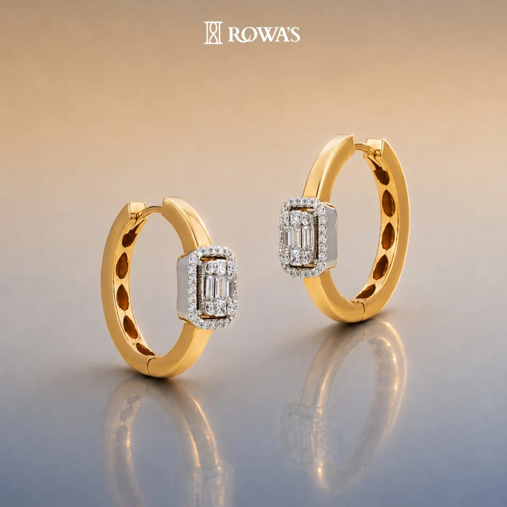 Glam Diamond Earrings