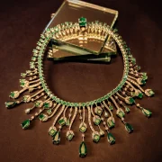 Rowas Grand Emerald Regal Splendor Necklace
