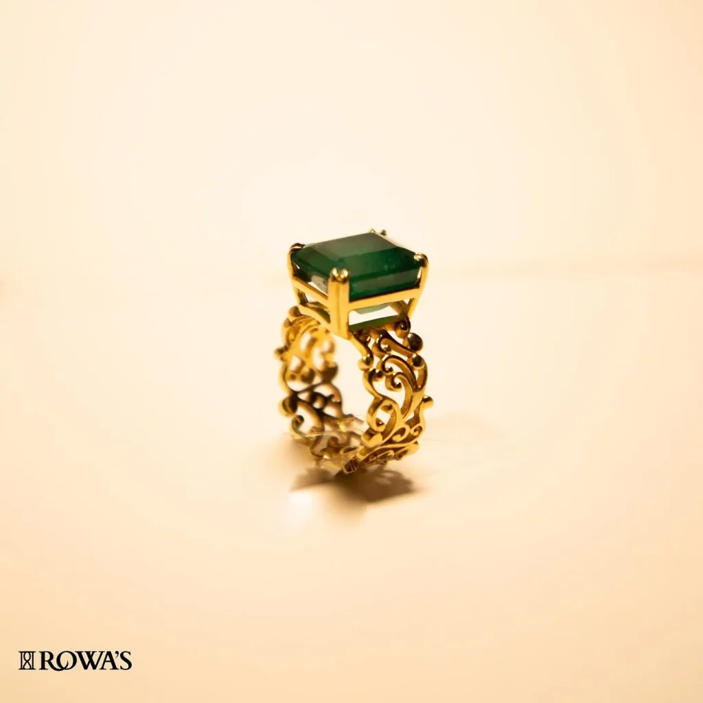 Imperial Emerald Ring