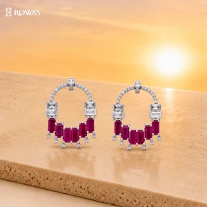 Contemporary Ruby Elegance