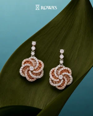 Eternal Blossom Diamond Earrings