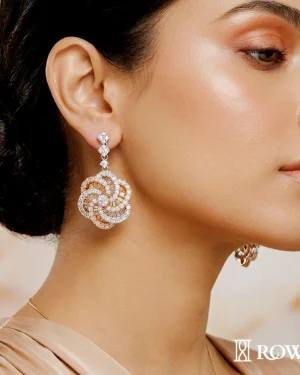 Eternal Blossom Diamond Earrings