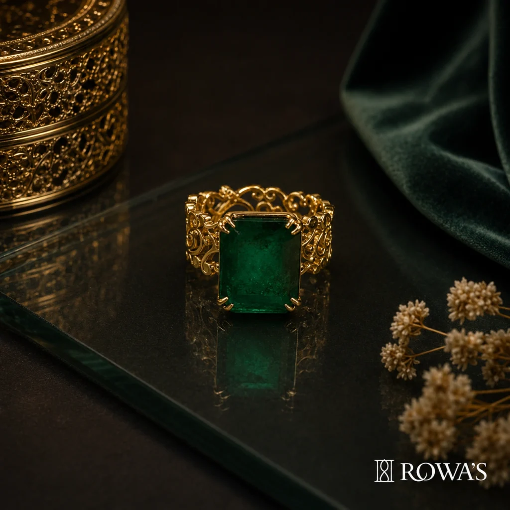 Imperial Emerald Ring
