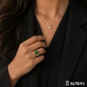 Imperial Emerald Ring Rowas