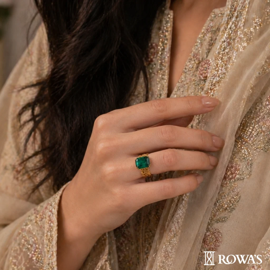 Imperial Emerald Ring