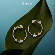 Love Petal Diamond Earrings