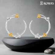 Love Petal Diamond Earrings