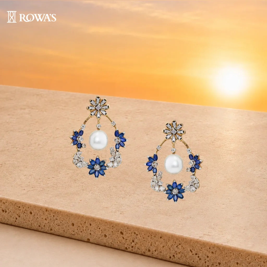 Luminous Blossom Earrings