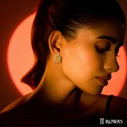 Petit Cushion Fancy Yellow Diamond Earrings