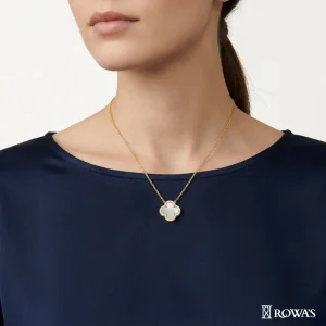 Ethereal Bloom Diamond Pendant with Chain