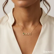 Love Charm Diamond Pendant with Chain