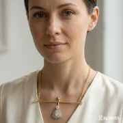 Mughal Enamel Elegance Diamond And Uncut Necklace