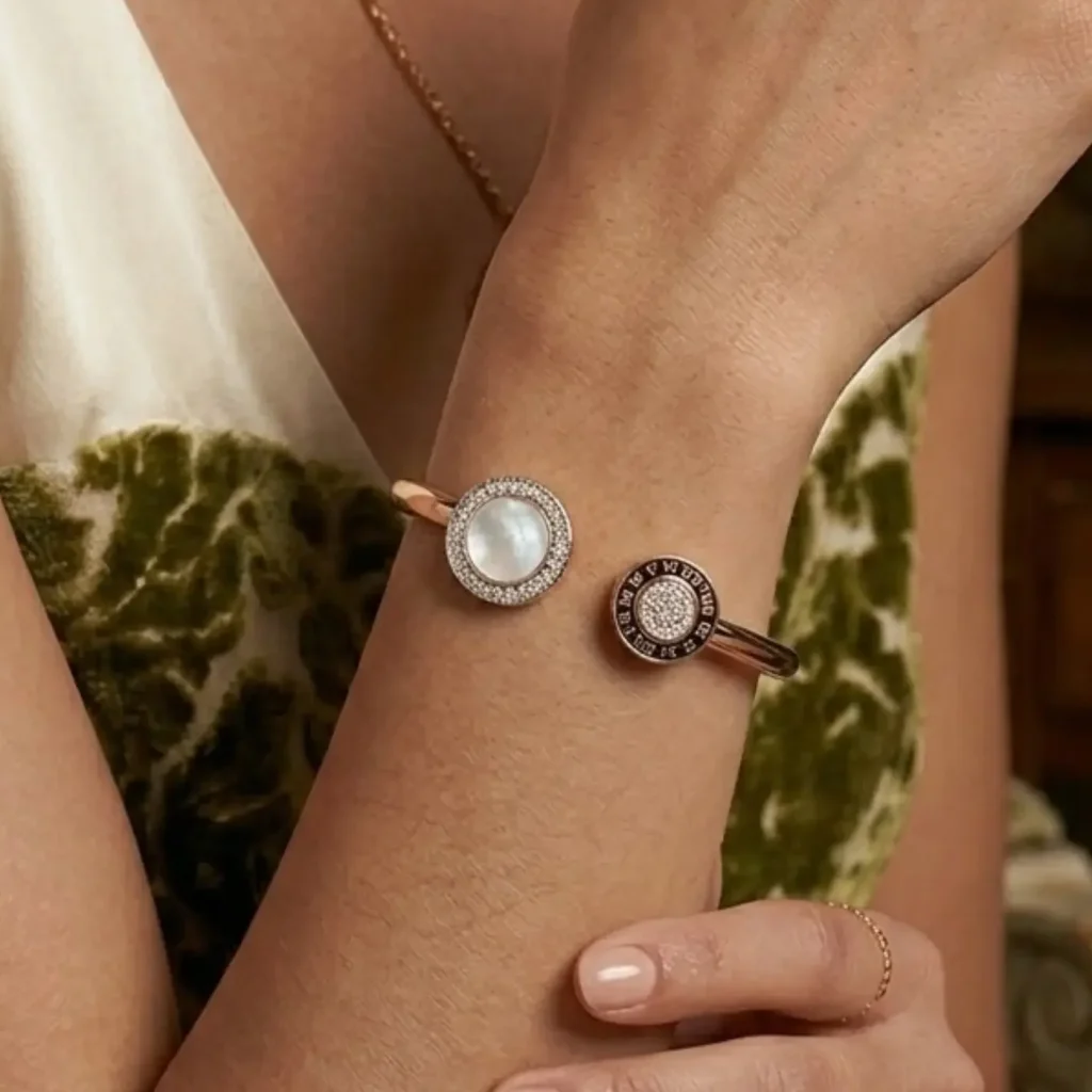 Corporate Eclipse Bracelet with Mother of Pearl