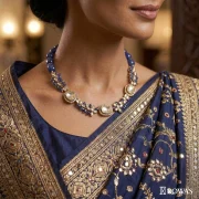 Aurora Majestic Necklace with Uncut Diamonds