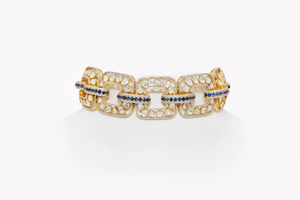 Deco Allure Diamond And Uncut Necklace