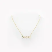Love Charm Diamond Pendant with Chain