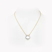 Ethereal Bloom Diamond Pendant with Chain