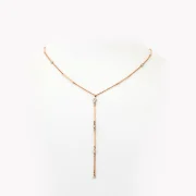 Sleek Chain with Diamonds