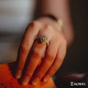 Sunlit Teardrop Fancy Pear Shaped Yellow Diamond Ring