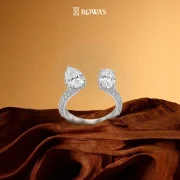 Fancy Shape Solitaire 2 Diamond Ring