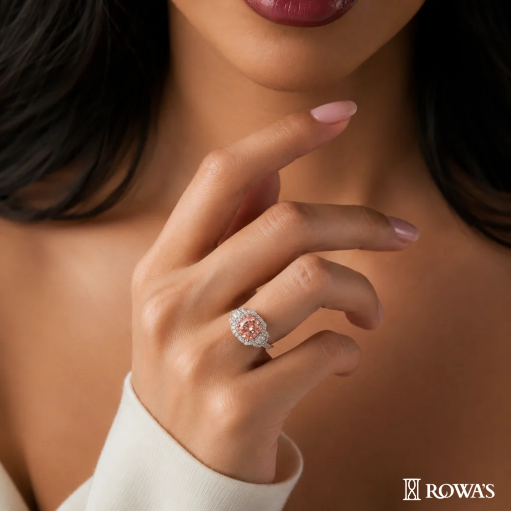 Pink Diamond Majestic Ring
